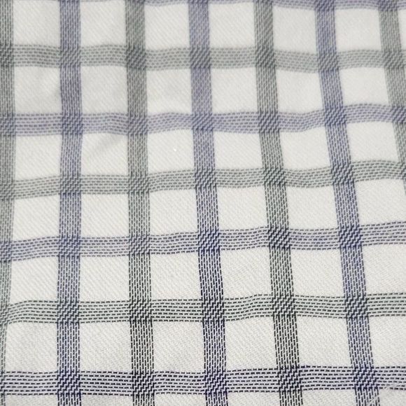 Jhane Barnes Men's Long Sleeve Button Up Slim Fit Plaid Shirt XL - Picture 7 of 11